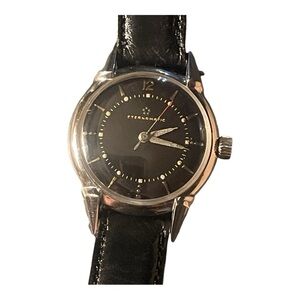 EUC Vintage ETERNA-MATIC Automatic Gentlemen Watch Stainless Steel